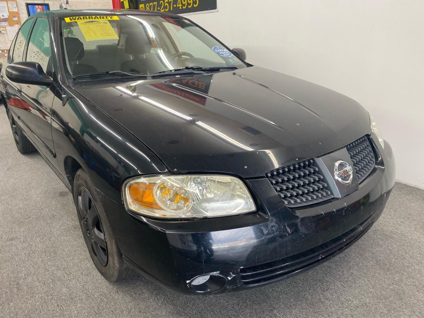 2006 BLACK Nissan Sentra 1.8 (3N1CB51D86L) with an 1.8L L4 DOHC 16V engine, located at 533 S West End Blvd., Quakertown, PA, 18951, (877) 257-4995, 40.343994, -75.303604 - Photo#2